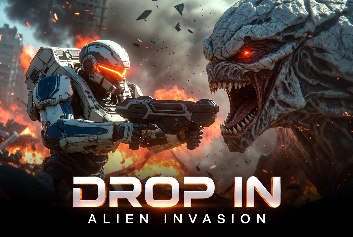 When the City Fell Under Alien Attack, She Dropped In